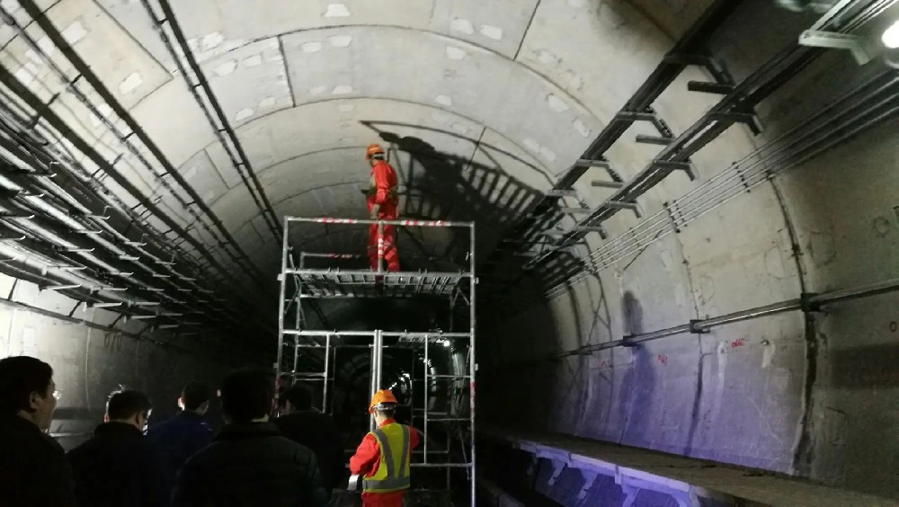 庆城地铁线路病害整治及养护维修